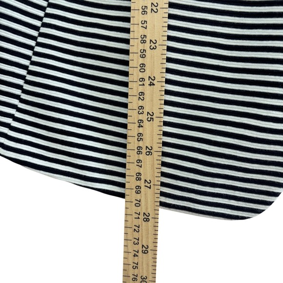 Ann Taylor Professional Collegiate Crisp Polished Blazer Black White Stripe Sz 4 - Picture 6 of 10